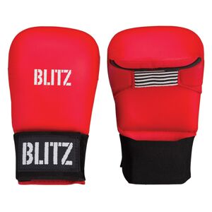 Karate rukavice BLITZ Elite bez palce - červené